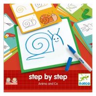 Djeco Ζωγραφική Βήμα-Βήμα Ζωάκια (176-08319)