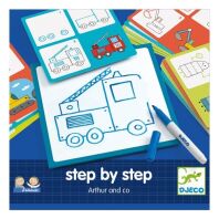 Djeco Ζωγραφική Βήμα-Βήμα Αρθούρ (176-08321)