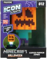 Paladone Minecraft Zombie Jack O Lantern Icon Light (104903)