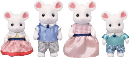 Sylvanian Families Οικογένεια Marshmallow Mouse (068148-5308)