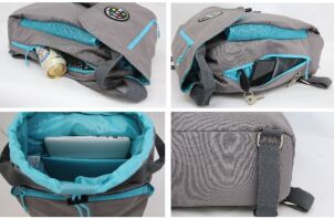 MAUI Σακίδιο Παραλίας Backpack 25L Frost Gray (2701)