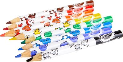 Crayola Minikids Ξυλομπογιές 8Τμχ (03.3678.199)