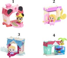 Disney Doorables Mini Σπιτάκια-4 Σχέδια (DRB02000)