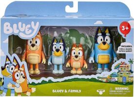 Bluey Φιγούρα Οικογένεια 4Τμχ (BLY38100)