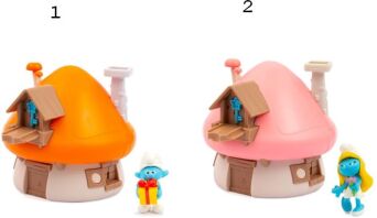 Στρουμφάκια Μαγικό Σπίτι & Φιγούρα-2 Σχέδια (PUF20000)