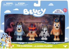 Bluey Φιγούρες 4Τμχ Sleepover (BLYB8000)
