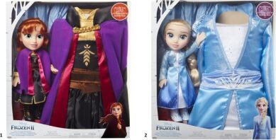 Disney Frozen II Κούκλα 35cm Και Στολή -2 Σχέδια (FRNA6000)