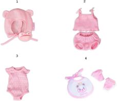 Nenuco Ρούχα-4 Σχέδια (NFN35000)