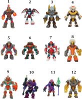 Gormiti S3 Φιγούρα Δράσης 8cm-12 Σχέδια (GRA07000-GRA20000)