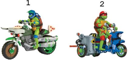TMNT Movie Όχημα Με Φιγούρα-2 Σχέδια (TU803000)