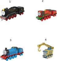 Fisher Price Thomas Τρενάκια Με Βαγόνι-4 Σχέδια (HFX91)