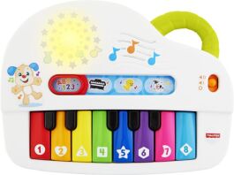 Fisher Price Laugh & Learn Εκπαιδευτικό Πιάνο Με Φώτα (GFV21)