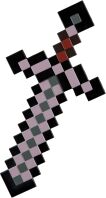 Jakks Pacific Disguise Minecraft Netherite Σπαθί 51cm (124369-15L)