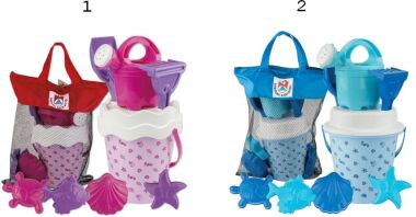 Androni Giocattoli Sea Shell Τσάντα-Κουβαδάκι Αξεσουάρ-2 Σχέδια (7204-00SH)