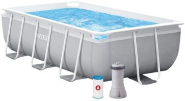 Intex Πισίνα-Prism Frame Rectangular 3x1.75x0,8m (26784NP)