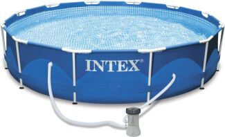 Intex Πισίνα Metal Frame Με Φίλτρο-366x76cm (28212NP)