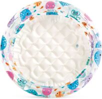 Intex Πισίνα 3-Ring Baby Pool 61x61x22cm (57106NP)