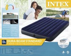 Intex Στρώμα Full Dura-Beam Classic Downy Airbed 137x191x25cm (64758)
