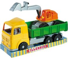 Androni Giocattoli Φορτηγό Με Μηχάνημα-3 Σχέδια (6089-0000)