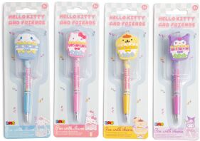 RMS Hello Kitty Στυλό Με Charm-4 Σχέδια-1Τμχ (04-6172)