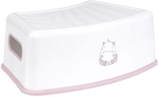 Kikkaboo Υποπόδιο Hippo Pink (31405010002)