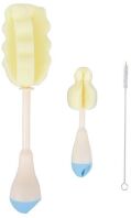 Kikkaboo Βούρτσα Καθαρισμού Μπιμπερού Σετ 3Τμχ Blue (31303040045)