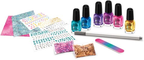 Cra-Z-Art Shimmer 'N  Sparkle Metallic Rainbow Nail Art (65540)