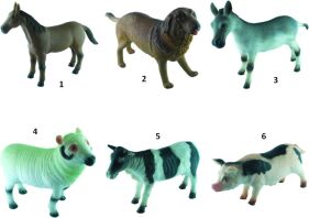 WC Ζώα Φάρμας Μαλακά 12''-16''-6 Σχέδια (2403)