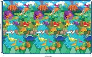 Sun Ta Πατάκι Δαπέδου Roll Mat-Dino World (3074R(P))