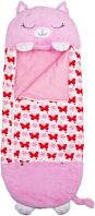 JAP Happy Nappers Pink Cat-Medium (7119)