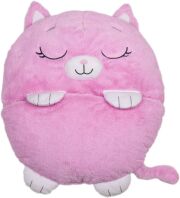 JAP Happy Nappers Pink Cat-Medium (7119)