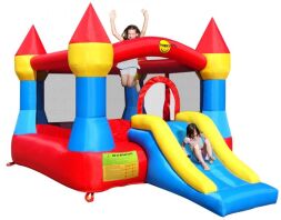 Happy Hop Φουσκωτό Τραμπολίνο Κάστρο (9017)