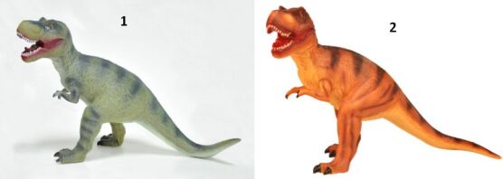 WC Δεινόσαυρος T-Rex 22''-2 Σχέδια (2609T)
