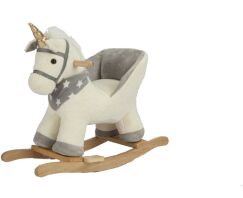 High Hope Κουνιστός Μονόκερος Μπεζ Με Ήχο (JR291-BEIGE)