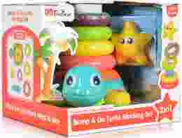 BW Πυραμίδα Χελώνα Bump & Go B/O w/Light & Music (35397)