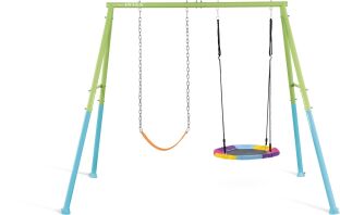 Intex Σετ Κούνια 2 Σε 1 Saucer & Swing 254cmX235cmX200cm (44125)