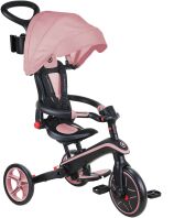 Globber Τρίκυκλο Trike Explorer Foldable 4 In 1 Pastel Pink (732-210)