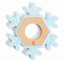 Hape Early Explorer Ξύλινο Snowy Teether (E0122K)