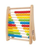 Hape Early Explorer Ξύλινος Άβακας Rainbow Bead Abacus (E0412A)