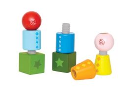Hape Early Explorer Ξύλινα Σχήματα Twist & Turnables (E0416AG53)