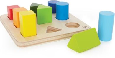 Hape Early Explorer Ξύλινο Colour & Shape Sorter (E0426)