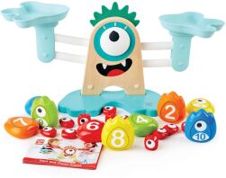 Hape Early Explorer Ξύλινη Ζυγαριά Monster Math Scale (E0511)