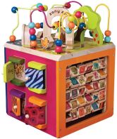 B.Toys Ξύλινος Κύβος Δραστηριοτήτων Zany Zoo (BX1004Z)