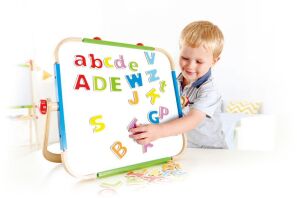 Hape Early Explorer Ξύλινο Magnetic ABC Letters (E1047A)