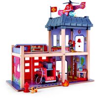 Hape Early Explorer Ξύλινος Πυροσβεστικός Σταθμός (E3023A)