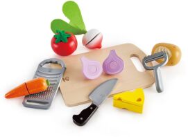 Hape Playfully Delicious Ξύλινα Τρόφιμα-Τα Υλικά Μαγειρικής Του Σεφ (E3154B)