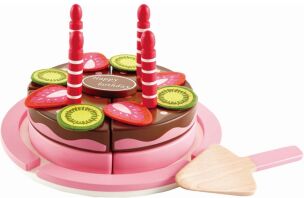 Hape Playfully Delicious Ξύλινη Τούρτα Γενεθλίων Double Flavored (E3140A)