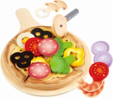 Hape Playfully Delicious Ξύλινο Σετ Perfect Pizza (E3173A)