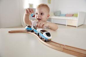 Hape Railway Ξύλινο Intercity Τρένο (E3728A)