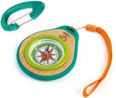 Hape Outdoor Ξύλινη Πυξίδα Compass Set (E5575)